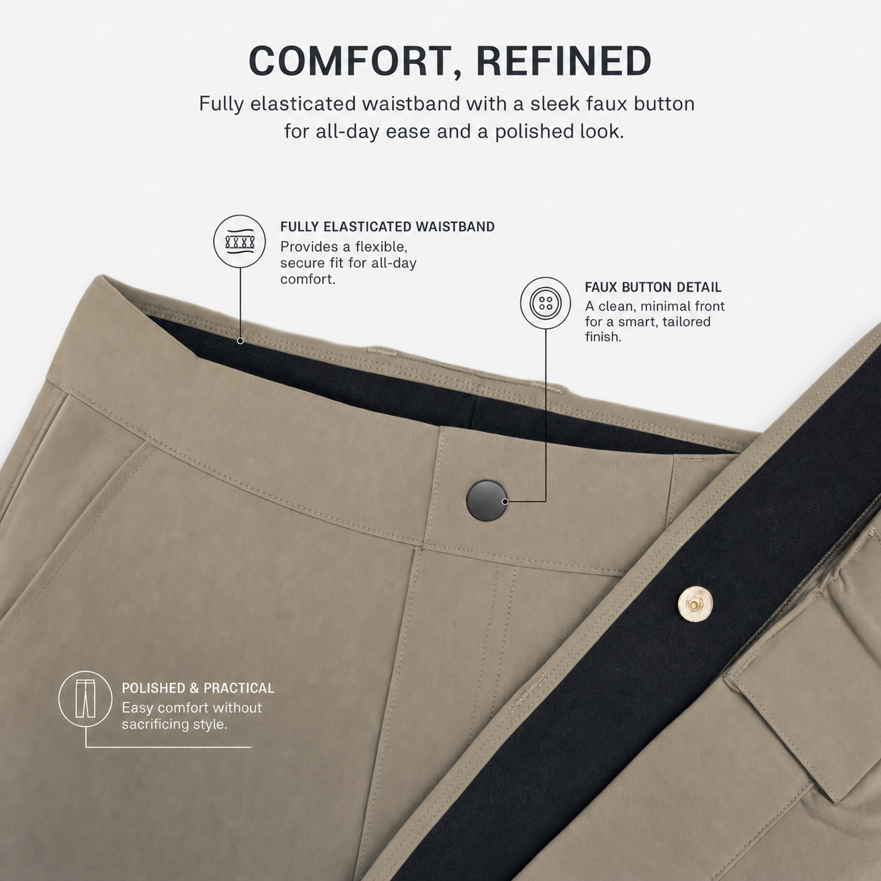 Horizon Shorts | Khaki