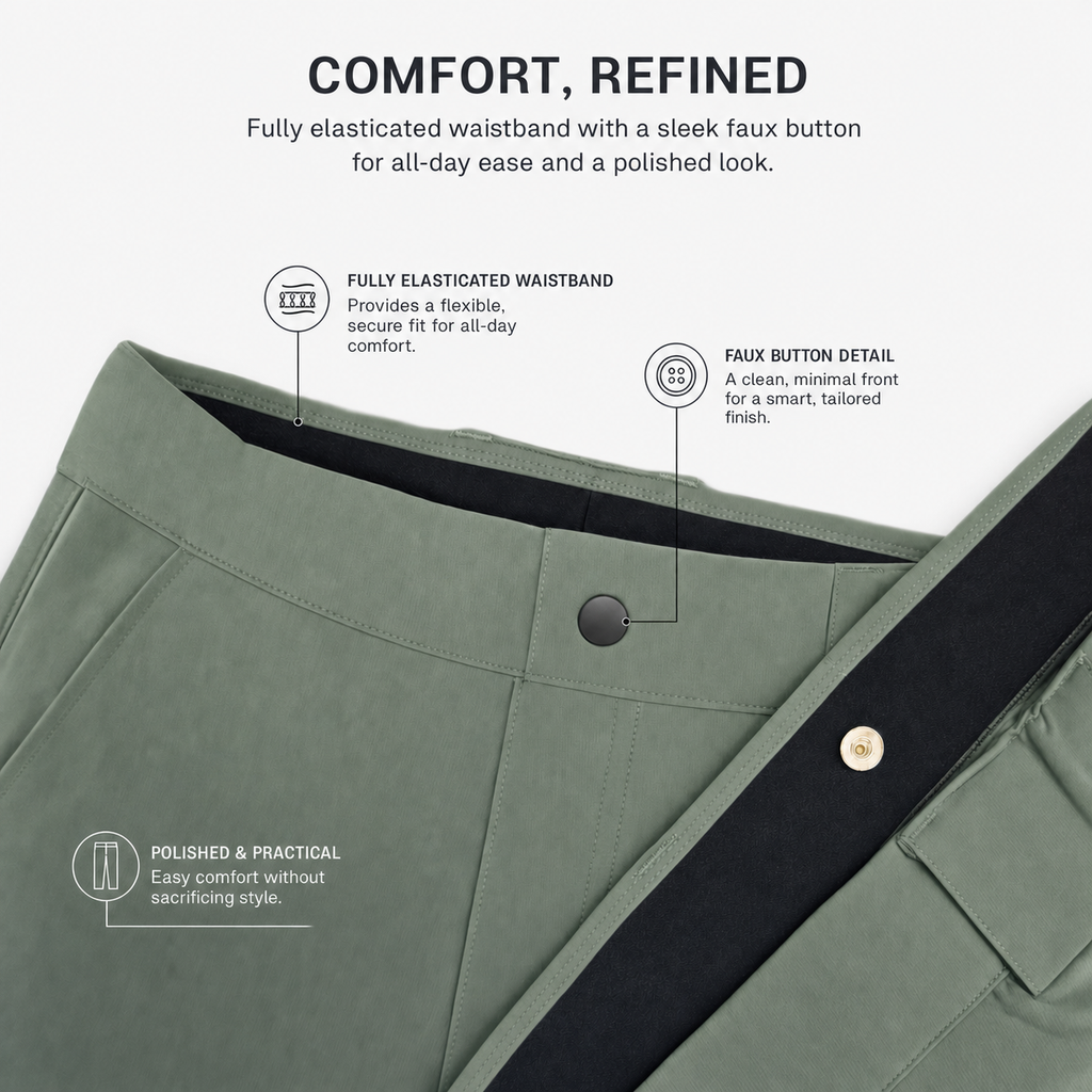 Horizon Shorts | Wash Green